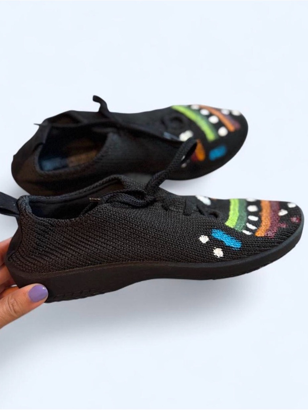 Arcopedico black lace up shoes